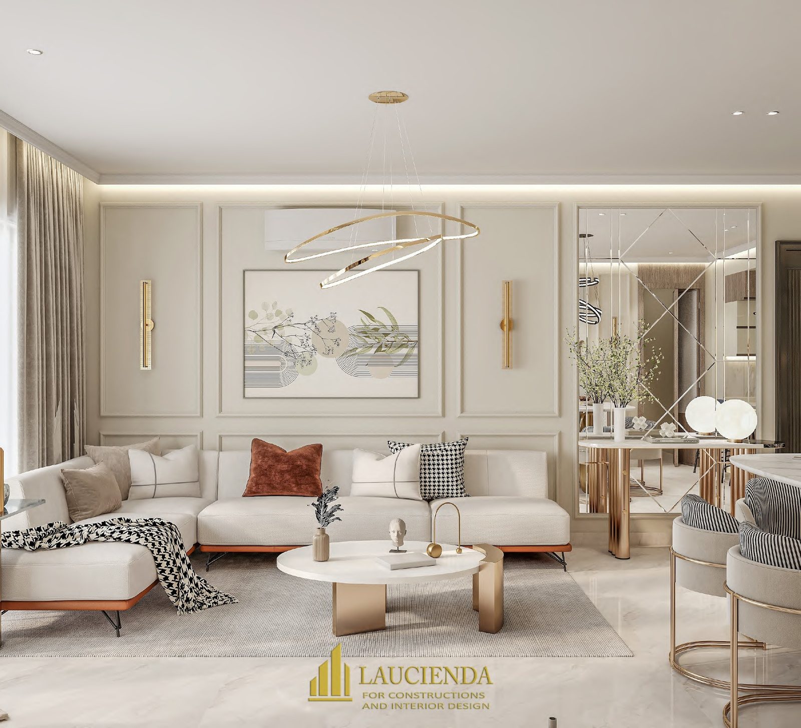 A reception room from our designs